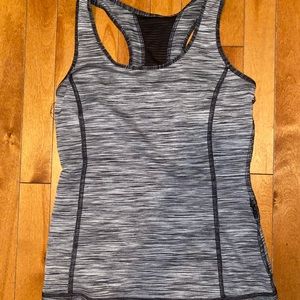 Grey Athletic Tank Top